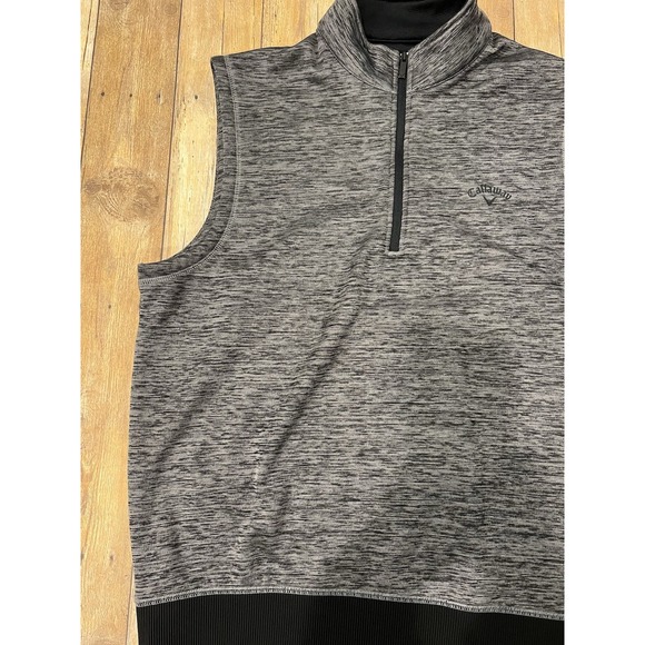 CALLAWAY WEATHSERIES MENS LARGE SLEEVELESS PULLOVER VEST - Picture 2 of 12